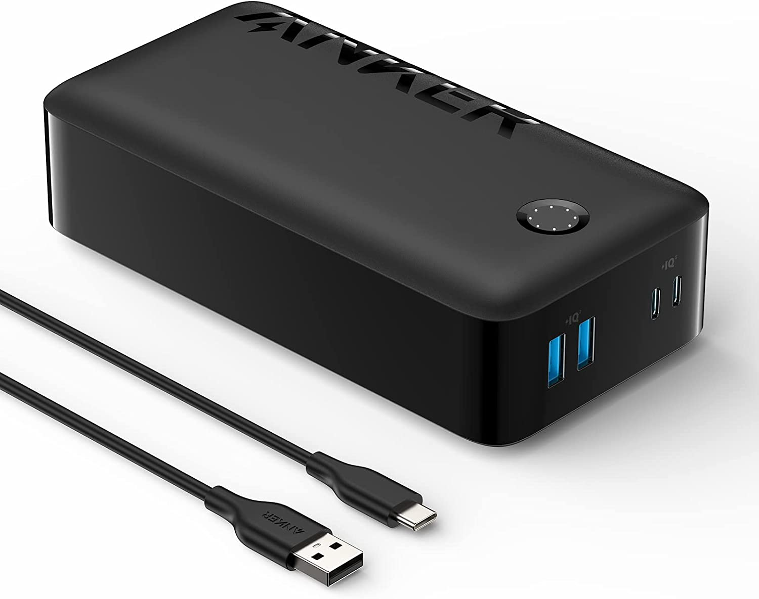 Anker Powerbank 10,000 mAh, 323 Power Bank with USB-C Port (Input &  Output), Small But Strong External Mobile Phone Battery, Powercore for  iPhone